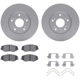 Purchase Top-Quality DYNAMIC FRICTION COMPANY - 4512-59133 - Front Disc Brake Kit pa1