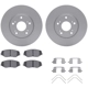 Purchase Top-Quality DYNAMIC FRICTION COMPANY - 4512-59134 - Front Disc Brake Kit pa1
