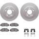 Purchase Top-Quality DYNAMIC FRICTION COMPANY - 4512-59145 - Front Disc Brake Kit pa3