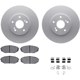 Purchase Top-Quality DYNAMIC FRICTION COMPANY - 4512-59154 - Front Disc Brake Kit pa1