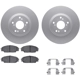 Purchase Top-Quality DYNAMIC FRICTION COMPANY - 4512-59159 - Front Disc Brake Kit pa1