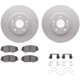 Purchase Top-Quality DYNAMIC FRICTION COMPANY - 4512-59180 - Front Disc Brake Kit pa5