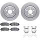 Purchase Top-Quality DYNAMIC FRICTION COMPANY - 4512-59181 - Front Disc Brake Kit pa1