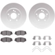 Purchase Top-Quality DYNAMIC FRICTION COMPANY - 4512-59191 - Front Disc Brake Kit pa5