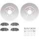 Purchase Top-Quality DYNAMIC FRICTION COMPANY - 4512-59193 - Front Disc Brake Kit pa3