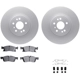 Purchase Top-Quality DYNAMIC FRICTION COMPANY - 4512-63231 - Front Disc Brake Kit pa1
