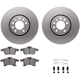 Purchase Top-Quality Front Disc Brake Kit by DYNAMIC FRICTION COMPANY - 4512-65034 pa1