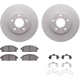 Purchase Top-Quality Front Disc Brake Kit by DYNAMIC FRICTION COMPANY - 4512-67126 pa4