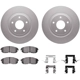 Purchase Top-Quality DYNAMIC FRICTION COMPANY - 4512-67145 - Disc Brake Kit pa2