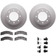 Purchase Top-Quality DYNAMIC FRICTION COMPANY - 4512-67147 - Ensemble de disque de frein avant pa3