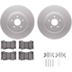 Purchase Top-Quality DYNAMIC FRICTION COMPANY - 4512-68022 - Front Disc Brake Kit pa5