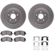 Purchase Top-Quality DYNAMIC FRICTION COMPANY - 4512-68029 - Disc Brake Kit pa2