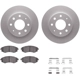 Purchase Top-Quality DYNAMIC FRICTION COMPANY - 4512-72052 - Disc Brake Kit pa3