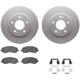 Purchase Top-Quality DYNAMIC FRICTION COMPANY - 4512-72061 - Front Disc Brake Kit pa4