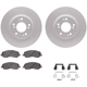 Purchase Top-Quality DYNAMIC FRICTION COMPANY - 4512-72067 - Front Disc Brake Kit pa2
