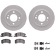 Purchase Top-Quality DYNAMIC FRICTION COMPANY - 4512-72077 - Front Disc Brake Kit pa5