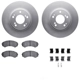 Purchase Top-Quality DYNAMIC FRICTION COMPANY - 4512-72079 - Front Disc Brake Kit pa1