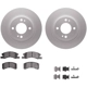 Purchase Top-Quality DYNAMIC FRICTION COMPANY - 4512-72088 - Disc Brake Kit pa4