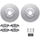 Purchase Top-Quality DYNAMIC FRICTION COMPANY - 4512-73161 - Front Disc Brake Kit pa1