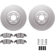 Purchase Top-Quality DYNAMIC FRICTION COMPANY - 4512-73161 - Front Disc Brake Kit pa2