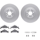 Purchase Top-Quality DYNAMIC FRICTION COMPANY - 4512-73168 - Front Disc Brake Kit pa1