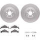 Purchase Top-Quality DYNAMIC FRICTION COMPANY - 4512-73168 - Front Disc Brake Kit pa2