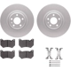 Purchase Top-Quality DYNAMIC FRICTION COMPANY - 4512-73169 - Disc Brake Kit pa3