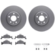 Purchase Top-Quality DYNAMIC FRICTION COMPANY - 4512-73177 - Front Disc Brake Kit pa1