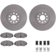 Purchase Top-Quality DYNAMIC FRICTION COMPANY - 4512-74155 - Front Disc Brake Kit pa4