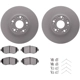 Purchase Top-Quality DYNAMIC FRICTION COMPANY - 4512-75039 - Front Disc Brake Kit pa3