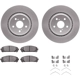 Purchase Top-Quality DYNAMIC FRICTION COMPANY - 4512-75060 - Front Disc Brake Kit pa5
