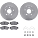 Purchase Top-Quality DYNAMIC FRICTION COMPANY - 4512-76096 - Front Disc Brake Kit pa1