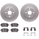 Purchase Top-Quality DYNAMIC FRICTION COMPANY - 4512-76122 - Front Disc Brake Kit pa2