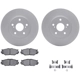 Purchase Top-Quality DYNAMIC FRICTION COMPANY - 4512-76129 - Front Disc Brake Kit pa1