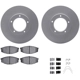 Purchase Top-Quality DYNAMIC FRICTION COMPANY - 4512-76156 - Front Disc Brake Kit pa1