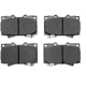 Purchase Top-Quality DYNAMIC FRICTION COMPANY - 4512-76159 - Front Disc Brake Kit pa4