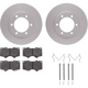 Purchase Top-Quality DYNAMIC FRICTION COMPANY - 4512-76169 - Disc Brake Kit pa3