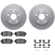 Purchase Top-Quality DYNAMIC FRICTION COMPANY - 4512-76178 - Front Disc Brake Kit pa1