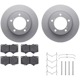 Purchase Top-Quality DYNAMIC FRICTION COMPANY - 4512-76188 - Front Disc Brake Kit pa1