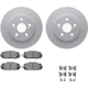 Purchase Top-Quality DYNAMIC FRICTION COMPANY - 4512-76190 - Front Disc Brake Kit pa1