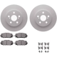 Purchase Top-Quality DYNAMIC FRICTION COMPANY - 4512-76190 - Front Disc Brake Kit pa4