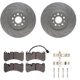 Purchase Top-Quality DYNAMIC FRICTION COMPANY - 4512-79000 - Disc Brake Kit pa6