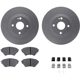 Purchase Top-Quality DYNAMIC FRICTION COMPANY - 4512-80059 - Front Disc Brake Kit pa1