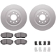 Purchase Top-Quality DYNAMIC FRICTION COMPANY - 4512-80095 - Front Disc Brake Kit pa2