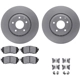 Purchase Top-Quality DYNAMIC FRICTION COMPANY - 4512-80109 - Front Disc Brake Kit pa1