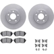 Purchase Top-Quality DYNAMIC FRICTION COMPANY - 4512-80112 - Front Disc Brake Kit pa1
