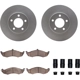 Purchase Top-Quality DYNAMIC FRICTION COMPANY - 4512-99006 - Front Disc Brake Kit pa3