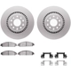 Purchase Top-Quality DYNAMIC FRICTION COMPANY - 4512-99031 - Front Disc Brake Kit pa3