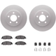 Purchase Top-Quality DYNAMIC FRICTION COMPANY - 4512-99035 - Front Disc Brake Kit pa5