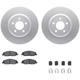Purchase Top-Quality DYNAMIC FRICTION COMPANY - 4512-99036 - Front Disc Brake Kit pa1